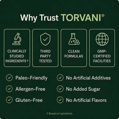 TORVANI OREGANO & BLACK SEED OIL - CALMS ECZEMA FROM THE INSIDE OUT